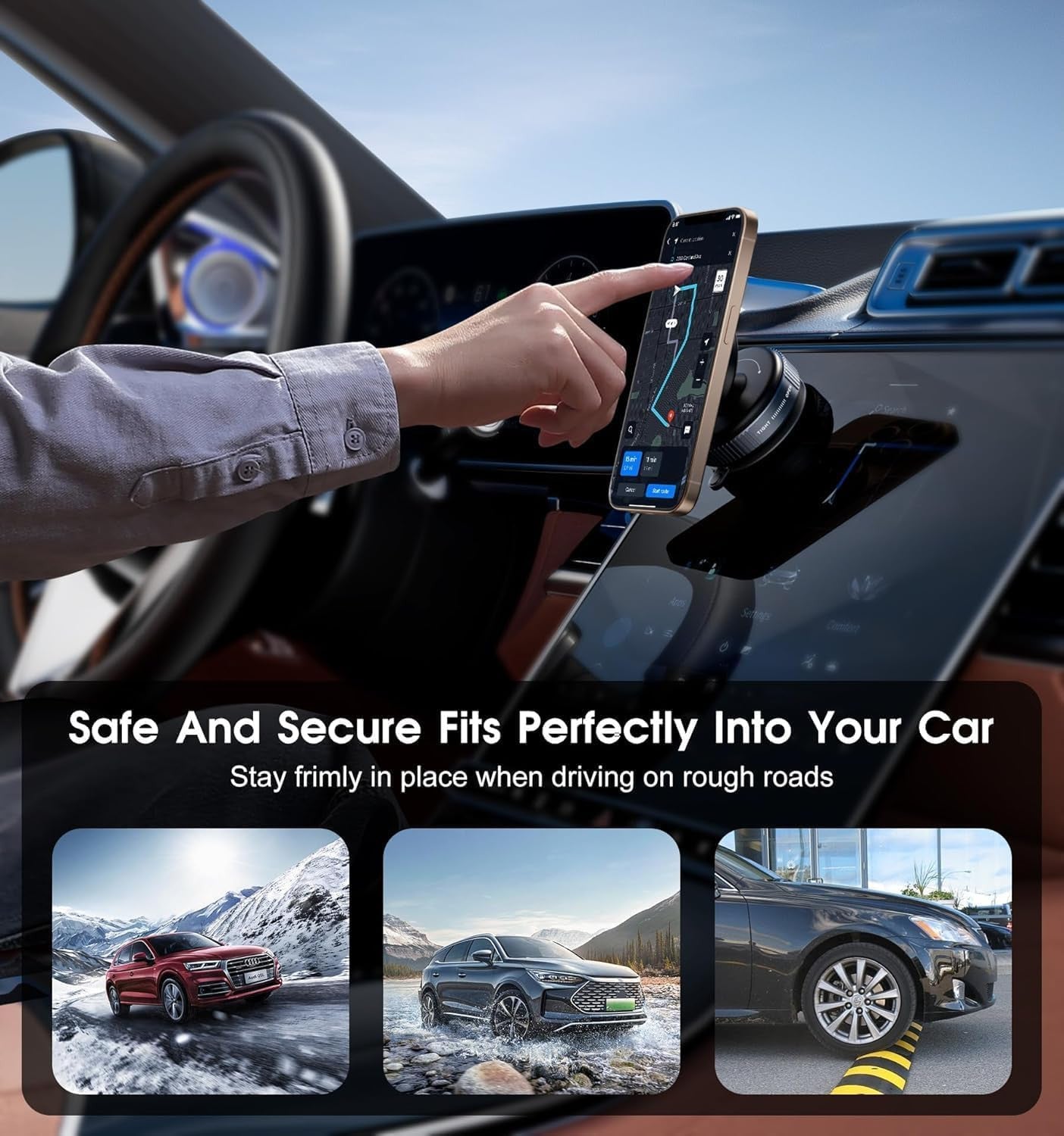 Vaccum Magnetic Mobile Holder